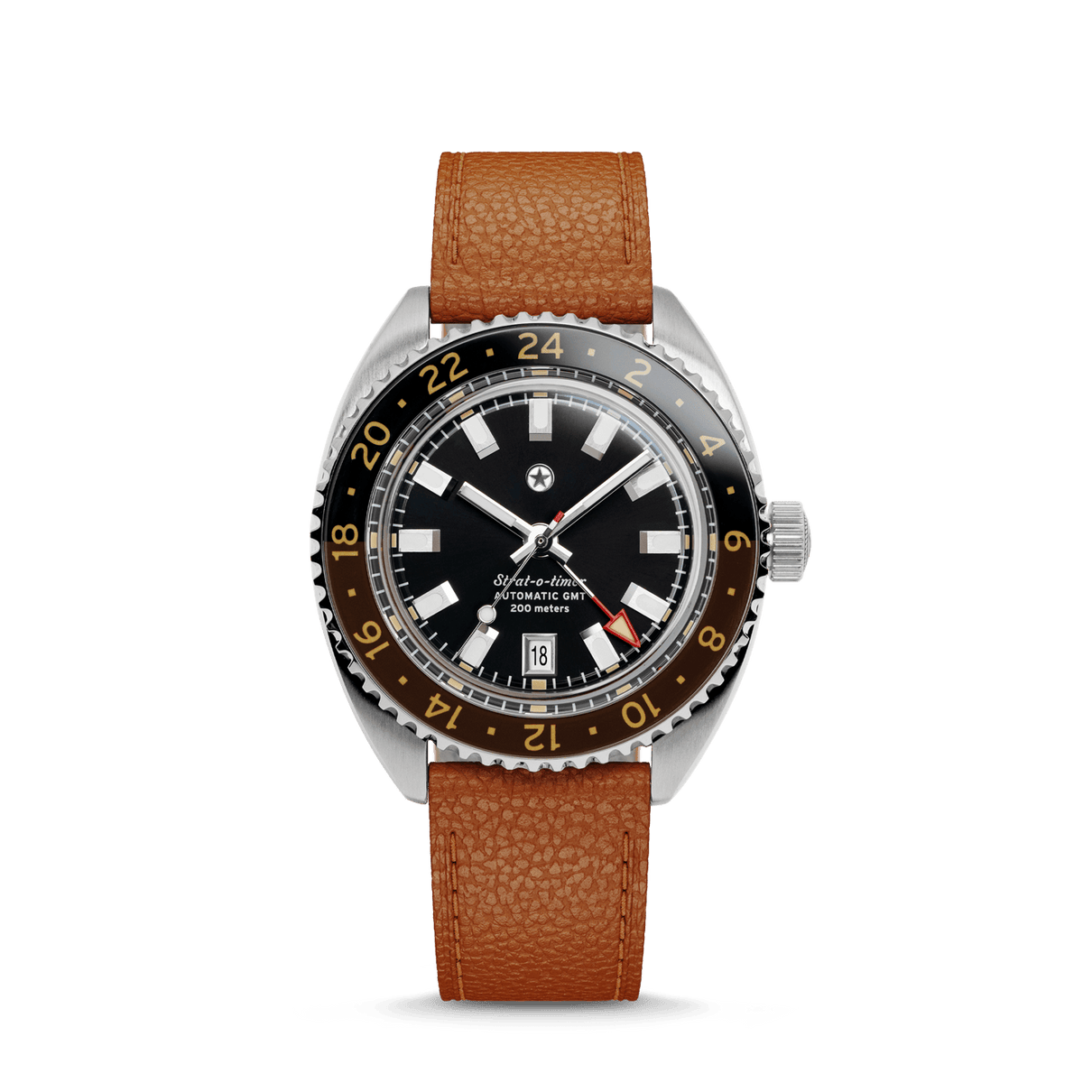 Strat-o-timer GMT: Espresso