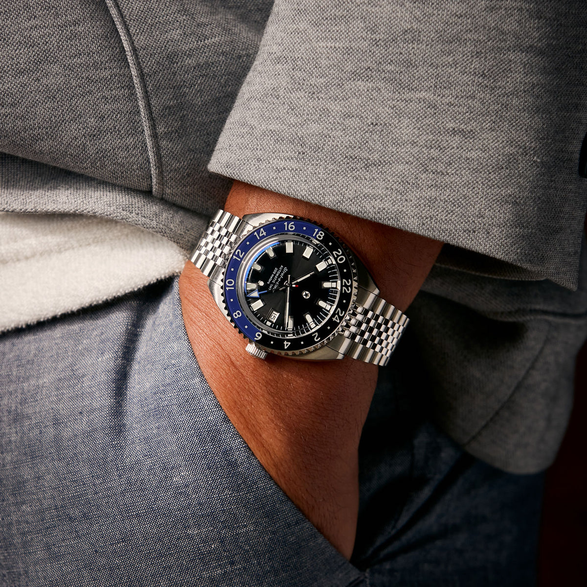 Strat-o-timer GMT: Dark Night (Pre-Owned:FAIR)